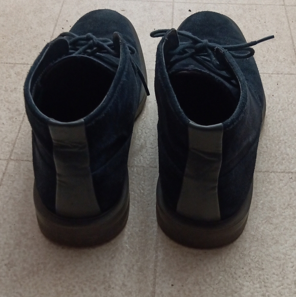 calvin klein ulysses chukka boots blue (8.5)